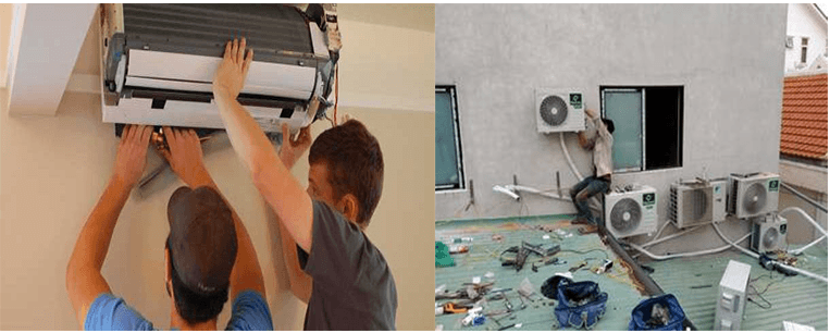 tháo lắp điều hòa tại vinh