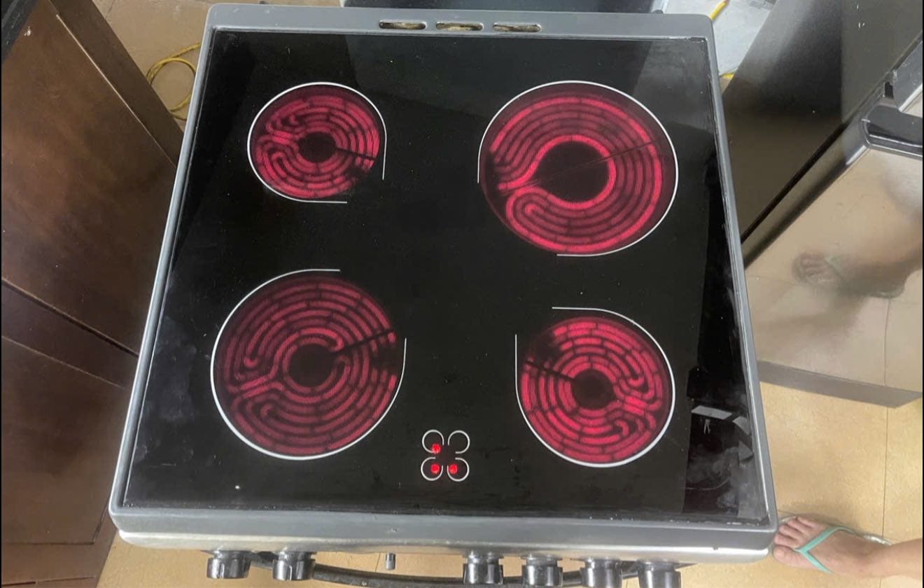 sửa bếp hồng ngoại tại vinh