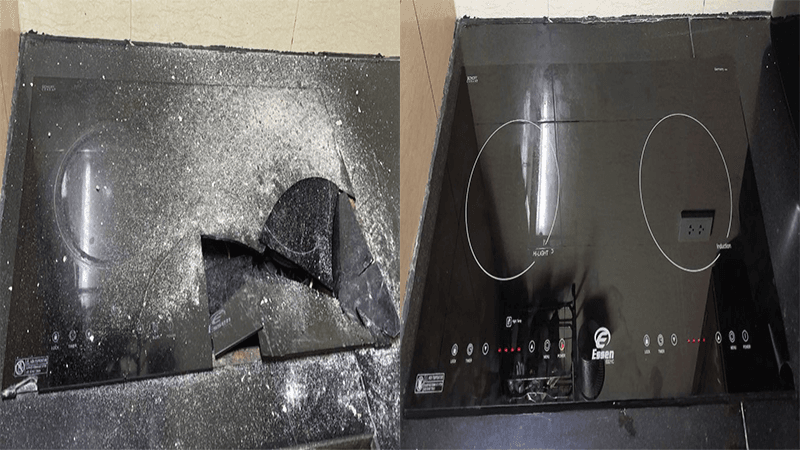 địa chỉ thay mặt kính bếp từ tại Vinh Uy tín