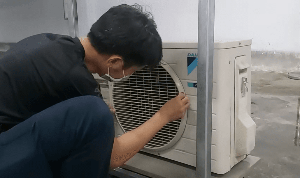 kiểm tra cục nóng điều hòa