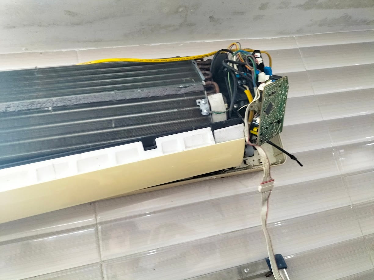 dàn lạnh kém lạnh