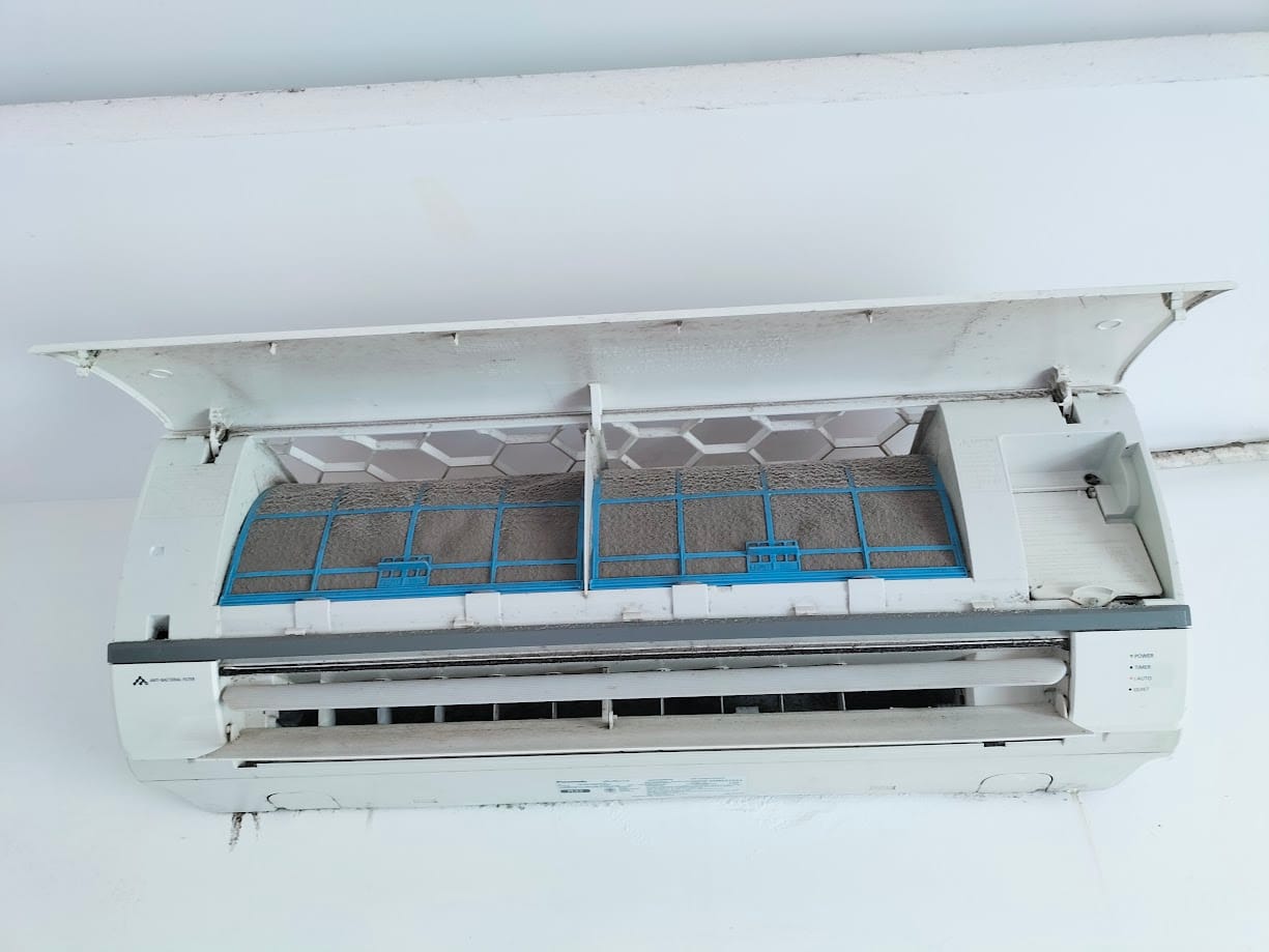 dàn lạnh bị bẩn