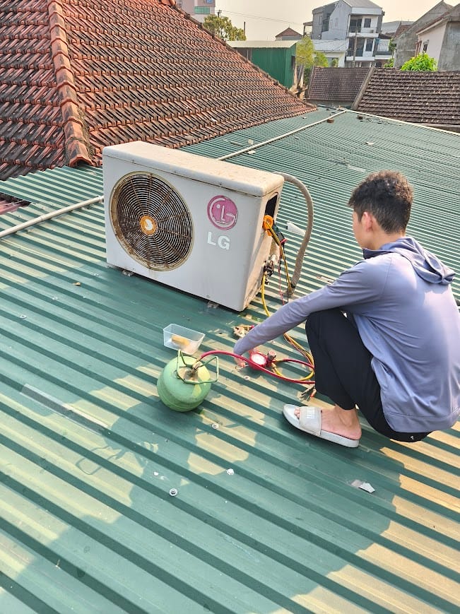 nạp ga điều hòa tại vinh